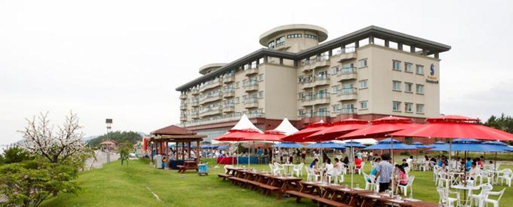 Seaspovill Resort Donghae Exterior foto